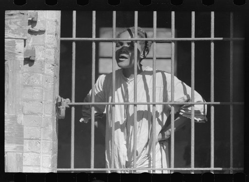 Charlotte Amalie, St. Thomas Island, Virgin Islands. An inmate of the insane asylum at the hospital