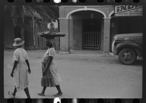 Along one of the main streets in Christiansted, Virgin Islands
