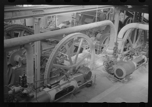 Untitled photo, possibly related to: Getting machinery ready for the grinding season, Bethlehem Sugar Mill, St. Croix Island, Virgin Islands