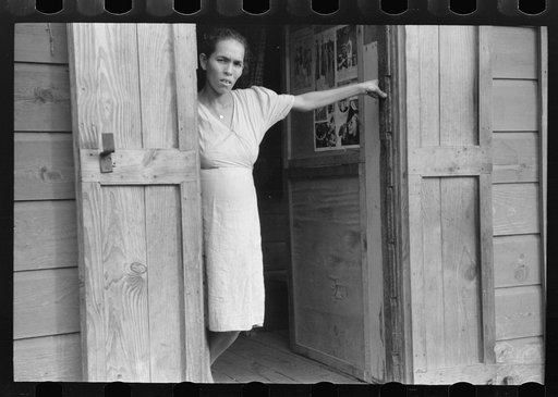 Untitled photo, possibly related to: Woman living in the slum area in Yauco, Puerto Rico