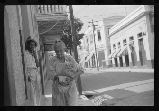Street scene in Yauco, Puerto Rico
