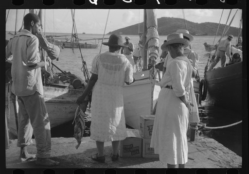 Untitled photo, possibly related to: At Tortolla wharf in St. Thomas Harbor, Virgin Islands