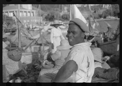 Untitled photo, possibly related to: At Tortolla wharf in St. Thomas Harbor, Virgin Islands
