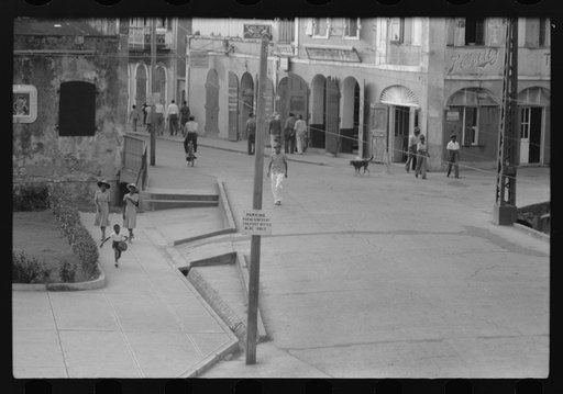 On a main street in Charlotte Amalie, St. Thomas, Virgin Islands