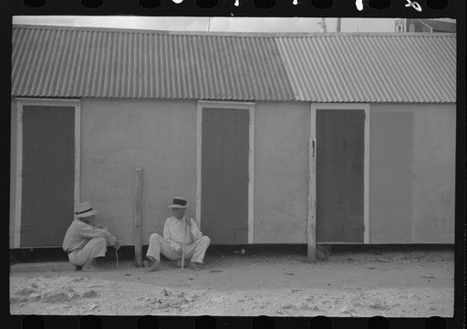 Fishermen who live in the French Village, St. Thomas, Virgin Islands