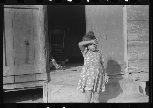 Untitled photo, possibly related to: Child of a fisherman in the small fishing village of Puerto Real, Puerto Rico