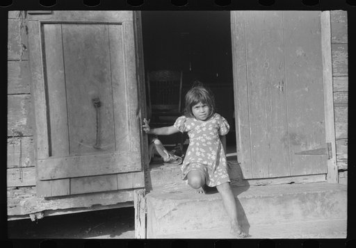 Untitled photo, possibly related to: Child of a fisherman in the small fishing village of Puerto Real, Puerto Rico