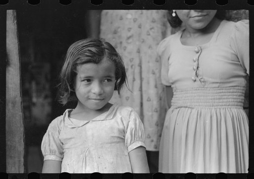 Child of a farm laborer living in the hills near Yauco, Puerto Rico