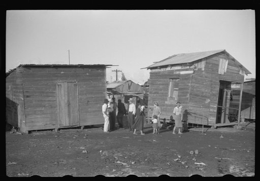 Untitled photo, possibly related to: San Juan, Puerto Rico. The slum area known as Las Monjas