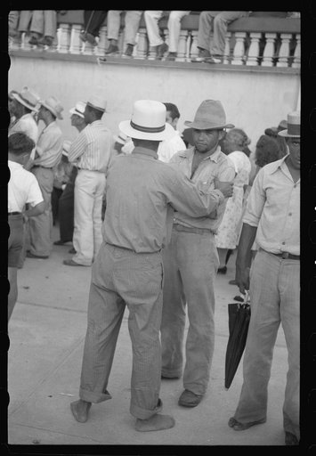 Yabucoa, Puerto Rico. At a strike meeting