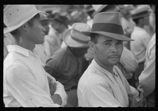 Untitled photo, possibly related to: Yabucoa, Puerto Rico. At a strike meeting