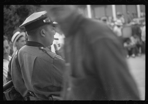 Untitled photo, possibly related to: Yabucoa, Puerto Rico. At a strike meeting in the town of Yabucoa