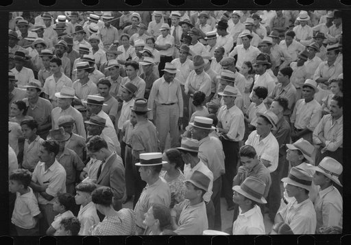 Yabucoa, Puerto Rico. At a strike meeting