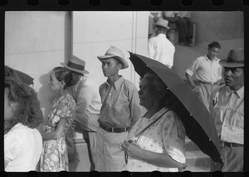 Yabucoa, Puerto Rico. At a strike meeting