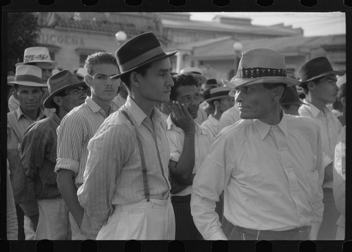 Yabucoa, Puerto Rico. At a strike meeting