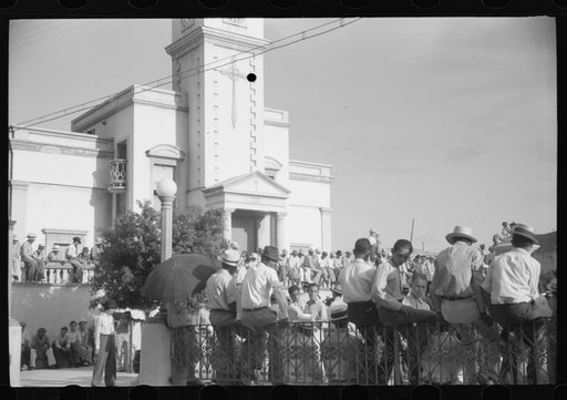 Untitled photo, possibly related to: Yabucoa, Puerto Rico. At a strike meeting