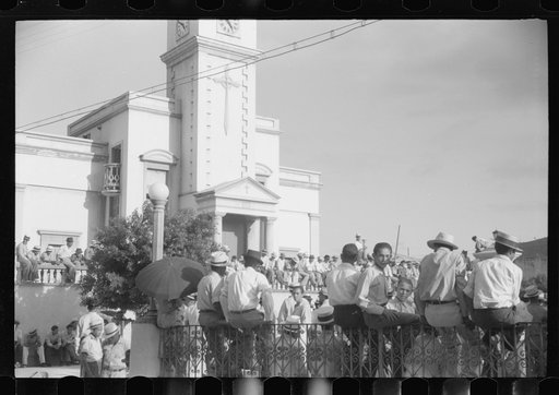 Untitled photo, possibly related to: Yabucoa, Puerto Rico. At a strike meeting