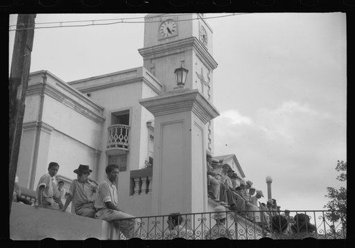 Untitled photo, possibly related to: Yabucoa, Puerto Rico. At a strike meeting