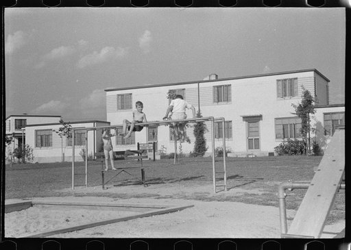 Untitled photo, possibly related to: Children at Greenbelt, Maryland