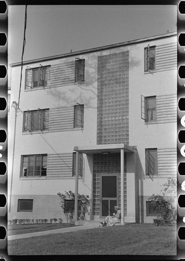 Untitled photo, possibly related to: Multiple family dwelling. Greenbelt, Maryland