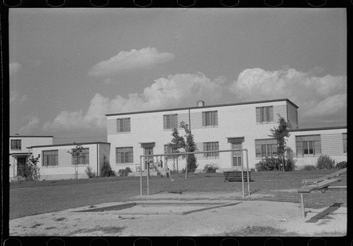 Untitled photo, possibly related to: Children at Greenbelt, Maryland