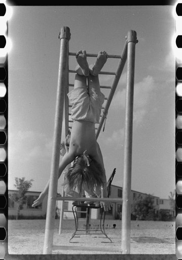 Untitled photo, possibly related to: Children at Greenbelt, Maryland