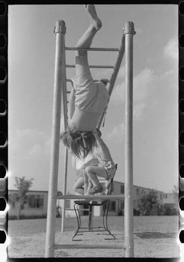 Untitled photo, possibly related to: Children at Greenbelt, Maryland