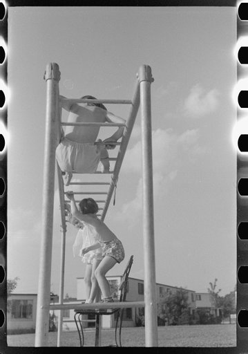Untitled photo, possibly related to: Children at Greenbelt, Maryland