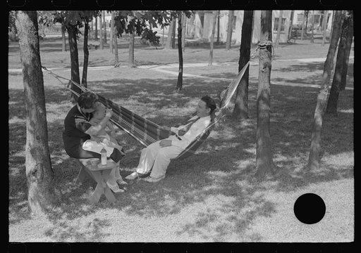 Untitled photo, possibly related to: Family at Greenbelt, Maryland