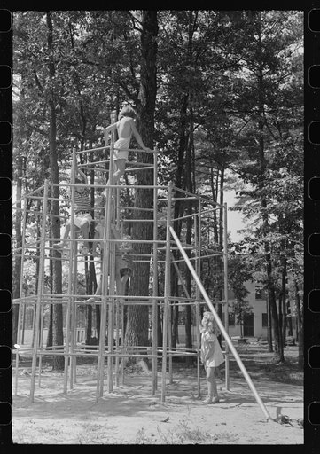 Children playing at Greenbelt, Maryland