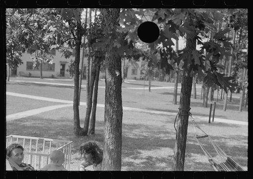 Untitled photo, possibly related to: Family at Greenbelt, Maryland