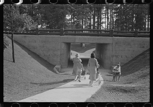 Untitled photo, possibly related to: Underpass at Greenbelt, Maryland
