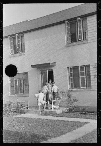 Untitled photo, possibly related to: Children at Greenbelt, Maryland