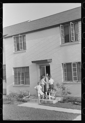 Untitled photo, possibly related to: Children at Greenbelt, Maryland