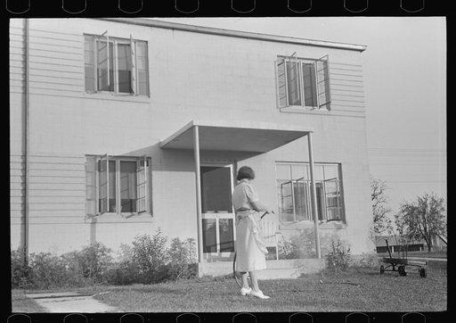 Apartment house at Greenbelt, Maryland