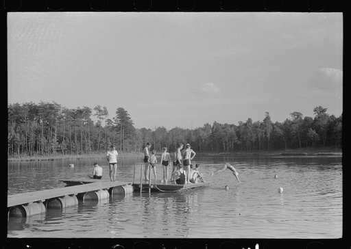 Swimming at Greenbelt, Maryland