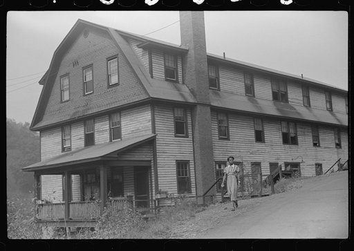 Old clubhouse (boardinghouse) Caples, West Virginia