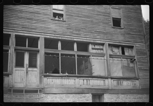 Old clubhouse (boardinghouse) Caples, West Virginia