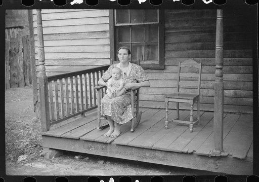 Coal miner's wife and child, Mohegan, West Virginia