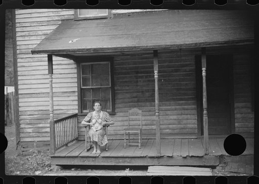 Untitled photo, possibly related to: Coal miner's wife and child, Mohegan, West Virginia