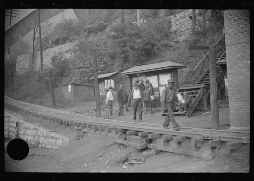Untitled photo, possibly related to: Company houses, coal mining town, Caples, West Virginia