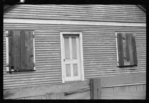 Abandoned house, mining town, Twin Branch, West Virginia