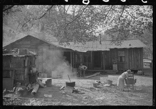 Home of old and sick mine foreman and WPA (Works Progress Administration) workers and families, Charleston, West Virginia
