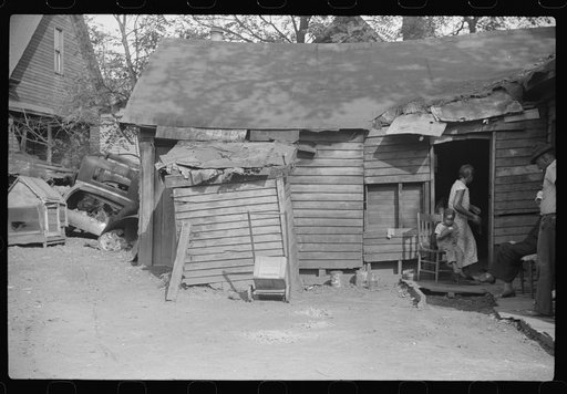 Negro homes, Charleston, West Virginia