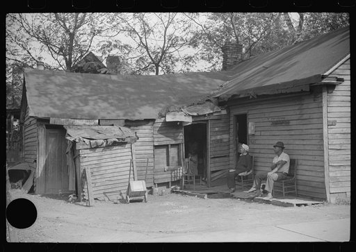 Untitled photo, possibly related to: Negro homes, Charleston, West Virginia
