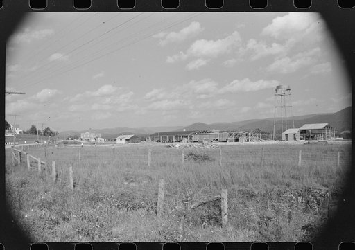Untitled photo, possibly related to: Dimension Plant under construction at Tygart Valley, West Virginia