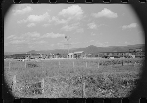 Dimension Plant under construction at Tygart Valley, West Virginia