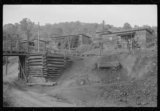 Untitled photo, possibly related to: The "Patch," Chaplin, West Virginia