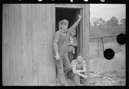 Untitled photo, possibly related to: Former coal miner, worked twelve years for Chaplin Coal Company as hand coal loader. He and several others complained to company about conditions not being up to NRA (National Recovery Administration) standards. All lost jobs. He's now on WPA (Works Progress Admi