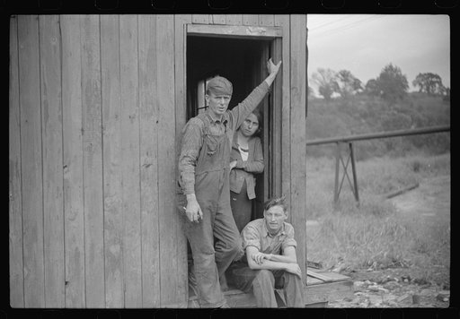 Untitled photo, possibly related to: Former coal miner, worked twelve years for Chaplin Coal Company as hand coal loader. He and several others complained to company about conditions not being up to NRA (National Recovery Administration) standards. All lost jobs. He's now on WPA (Works Progress Admi